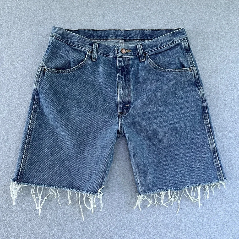 Rustler Shorts Mens‎ 34 Cutoffs Dad Jorts 8